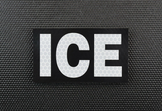 Twill συνόρων Merrowed μπαλωμάτων ICE IR αντανακλαστικό υπόβαθρο υφάσματος κάλυψης υφάσματος